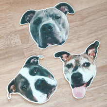 Load image into Gallery viewer, Personalized pet head sticker
